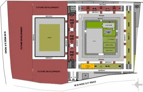 Kumar Pebble Park Floor plan 1